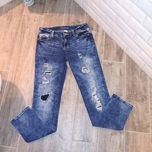 ✅ Maurices - Stonewash Girlfriend Jeans - Size 1/2